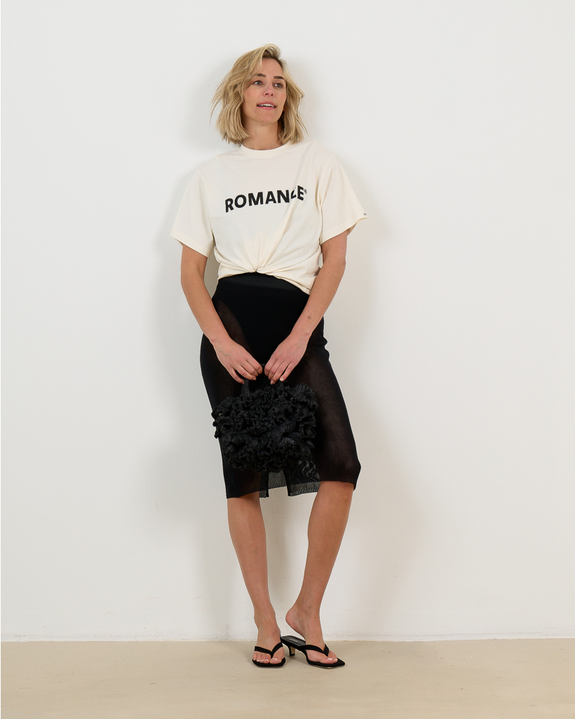 Josie T-Shirt Romance Off White 