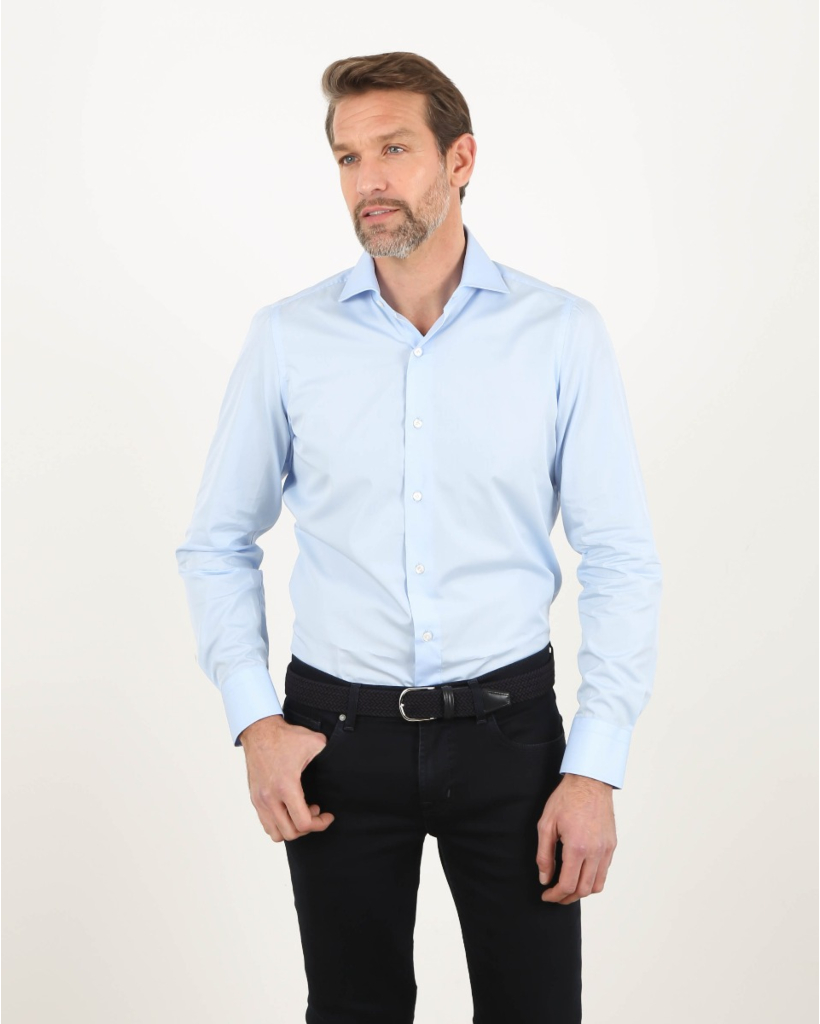 Contemporary Blue Shirt