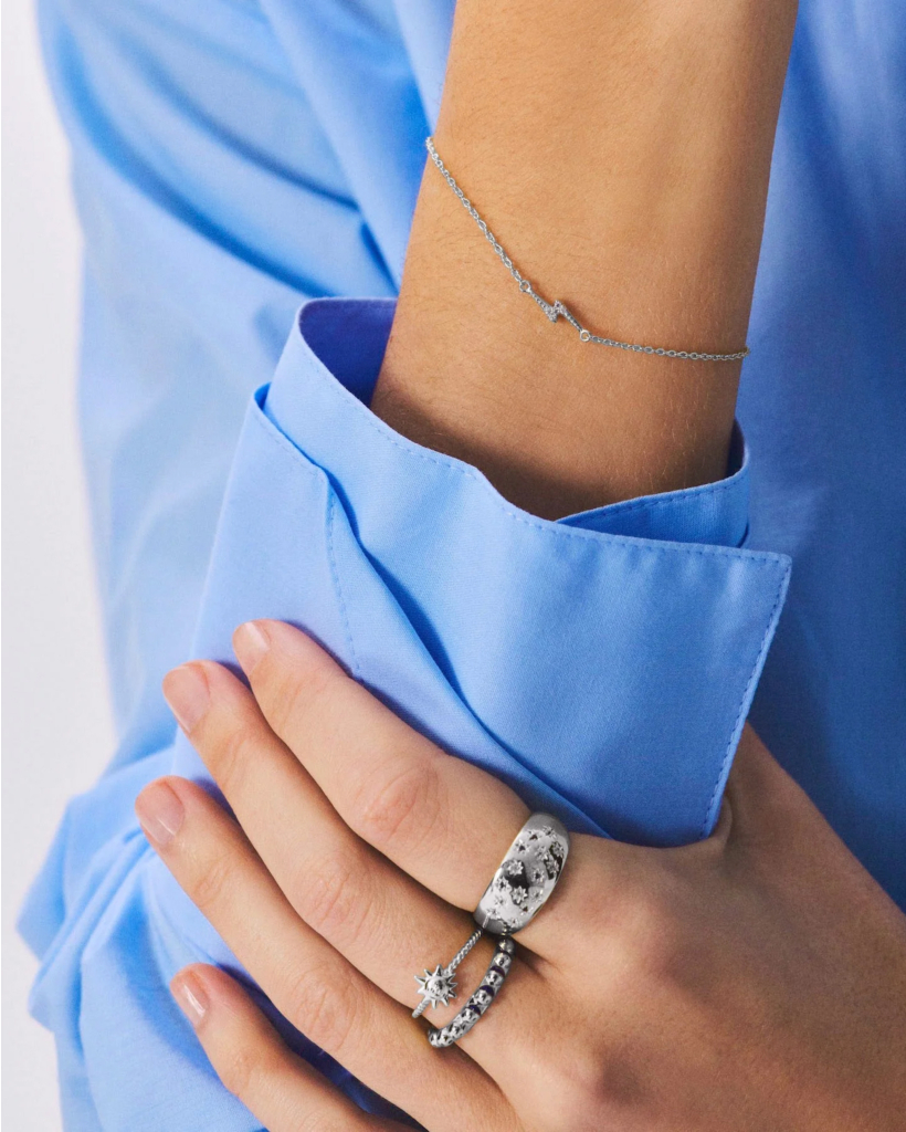 Electric Love Bracelet Silver