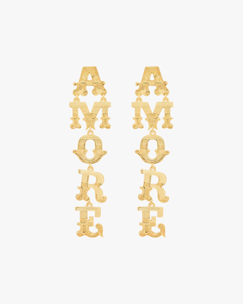 Love Studs Gold Plated
