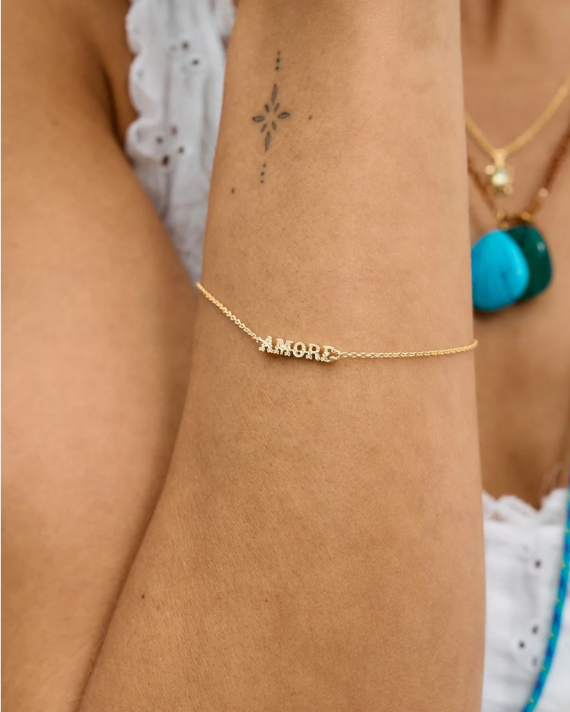 Amore Gold-Plated Bracelet