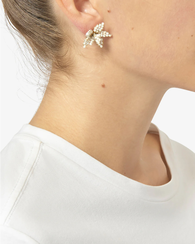 Loli Earrings Ecru