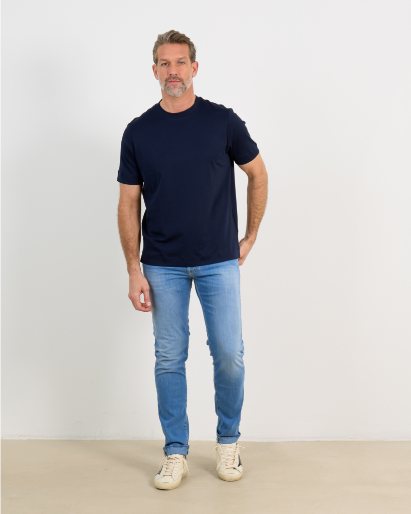 Short-sleeved T-shirt 598 navy