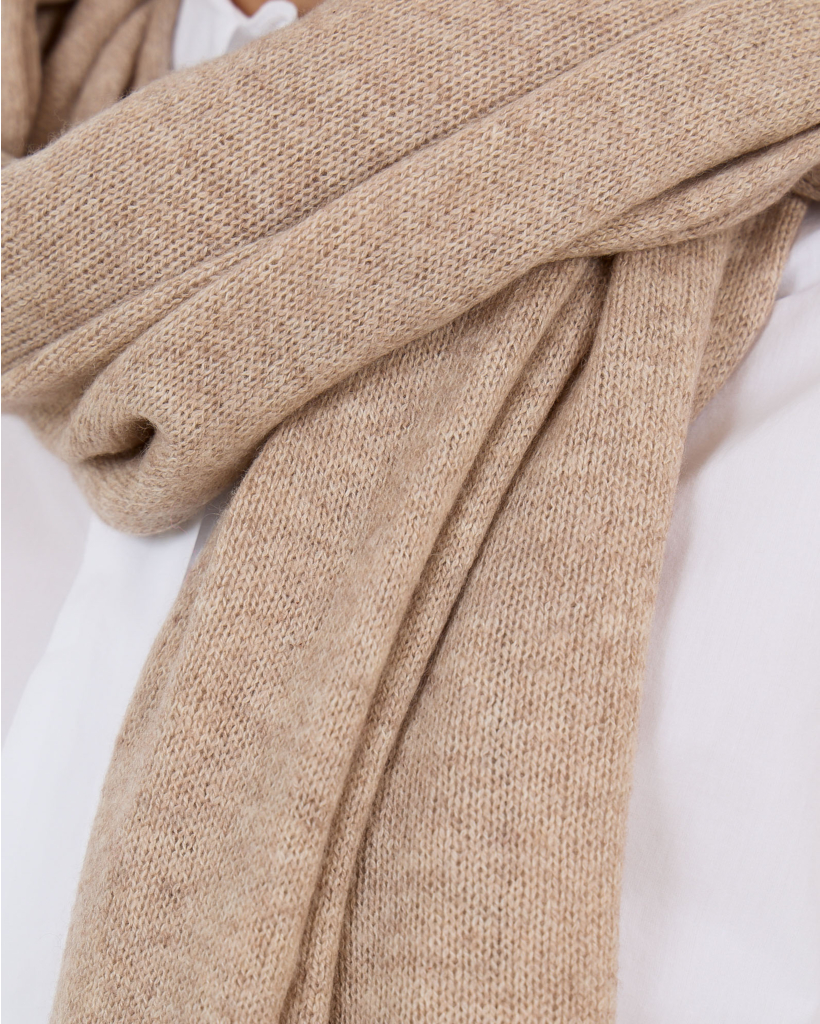 Infinity Cashmere Scarf Chestnut