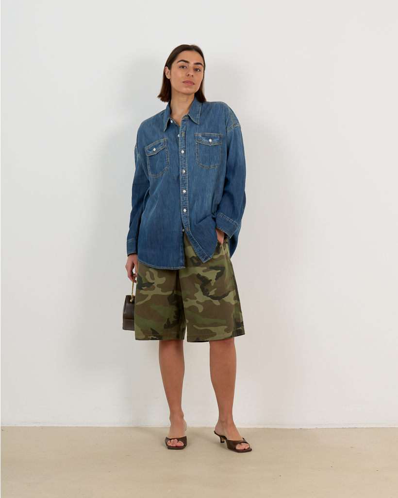 Denim Blouse Seymour Indigo