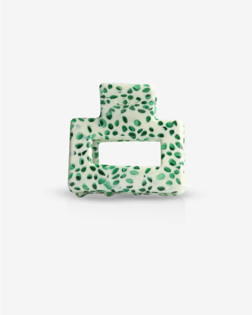 Christmas Hair Clip - Lib Olive Dott