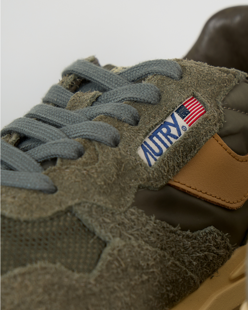 Reelwind Low Sneaker Suede Khaki Green