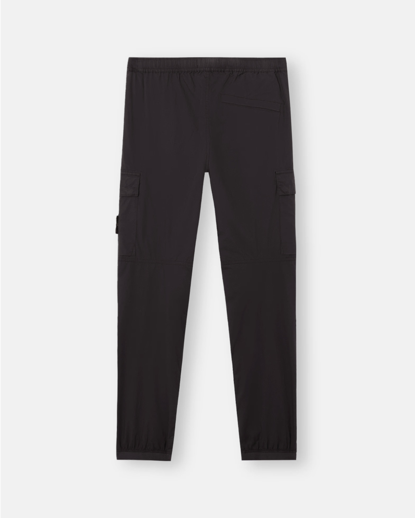3100031 Parachute Cargo Pants Black