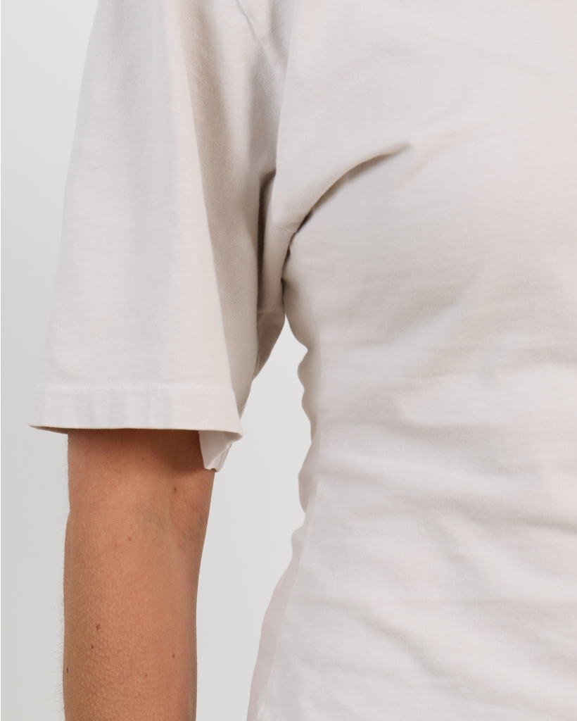 Storey T-shirt Short Sleeve Round Neck Off-White