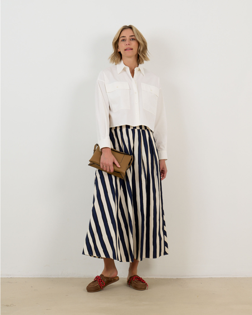 Wkdbruno Asymmetrical Blouse White
