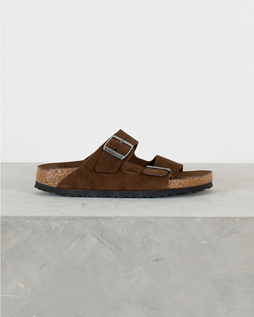 Arizona Soft Suede Sandals Carafe Tonal