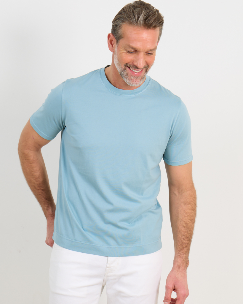 Extreme jersey T-shirt sky blue