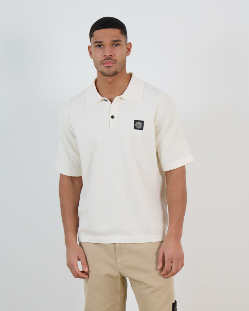 5100030 Polo Short Sleeve Ivory