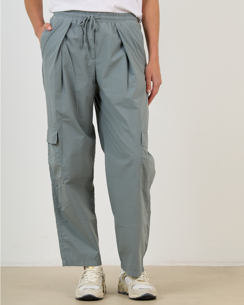 Cotton Trousers Monument Grey