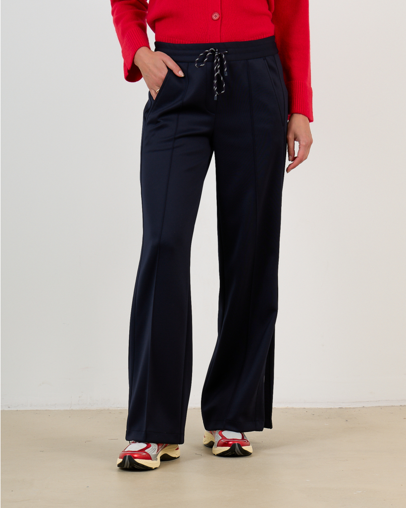Amelia Trousers Black Indigo Blue