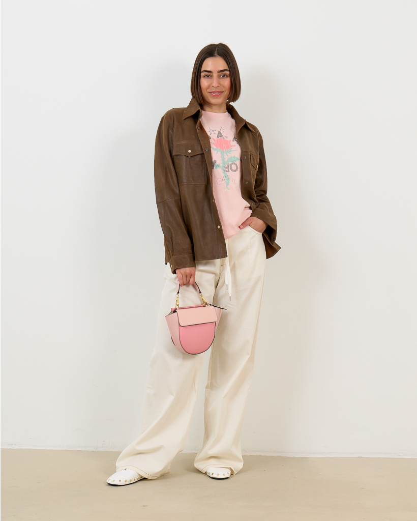 Safari T-Shirt with Rose Peachskin