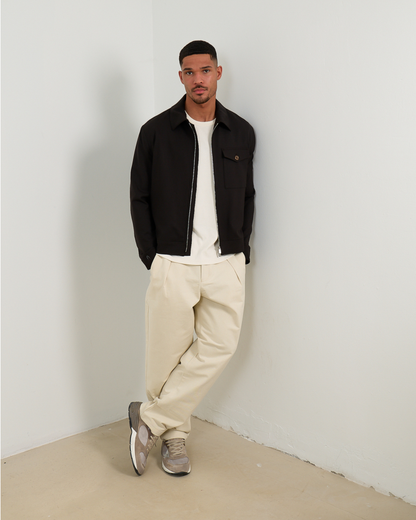 Ventuno Short Dark Brown Jacket