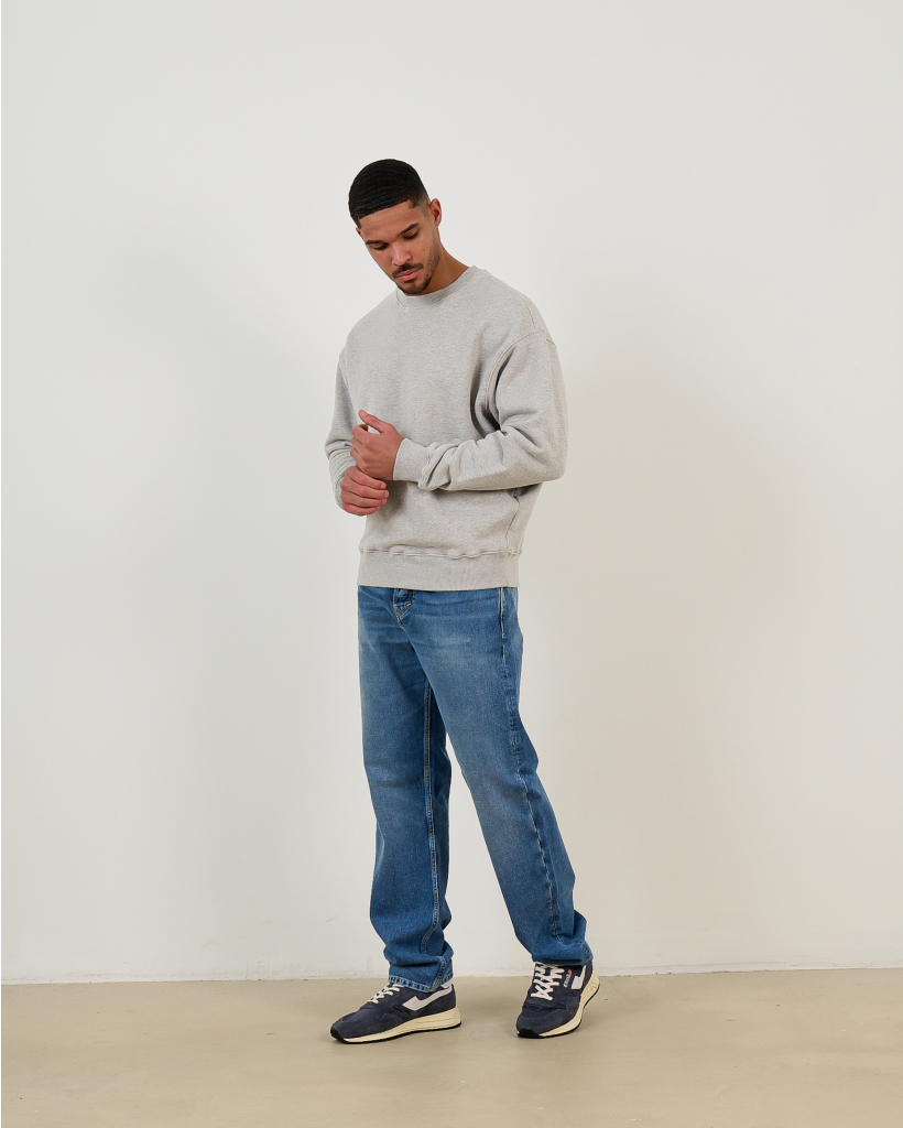 Kelly Crewneck Sweater Grey Melange