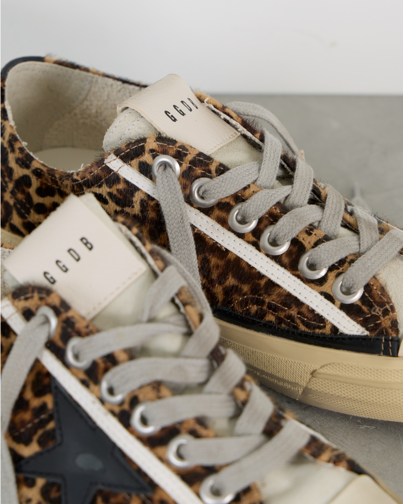 V-Star 2 Sneaker Horsy Leather Star Leopard Brown