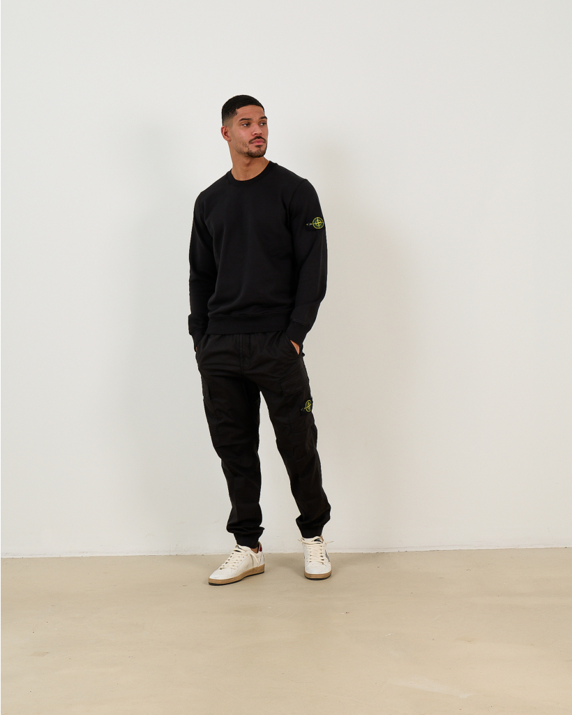 6100060 Black Crewneck Sweatshirt