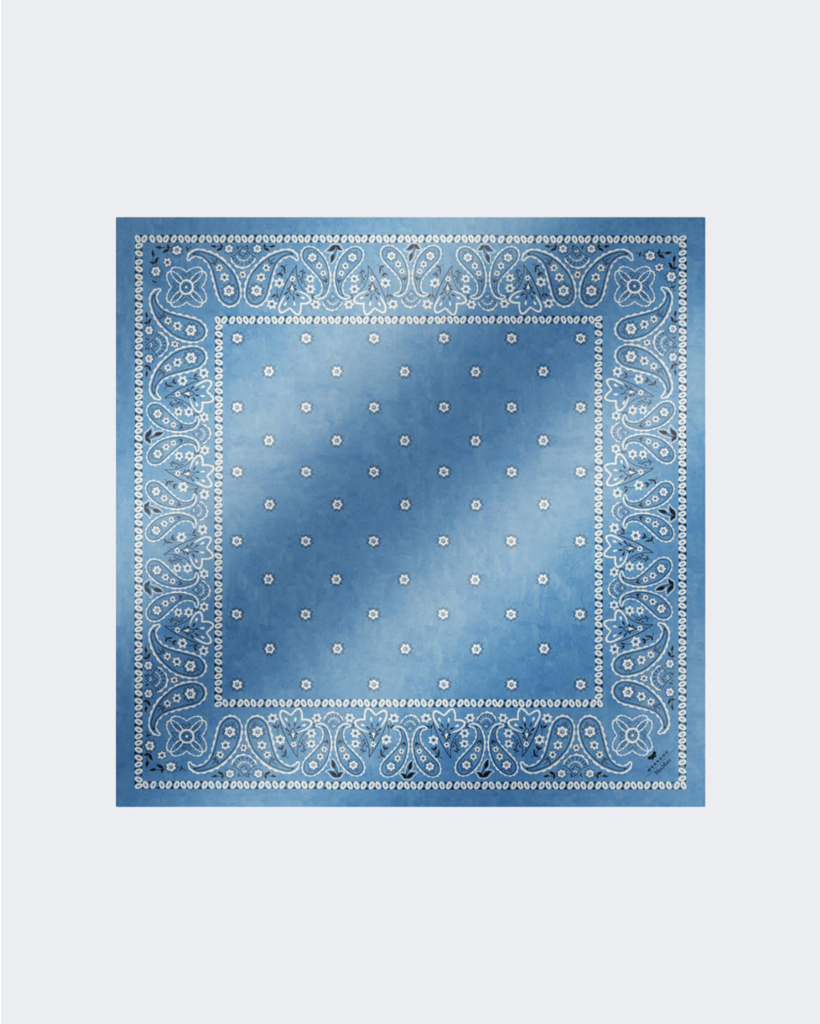 Square Scarf Pentola Light Blue