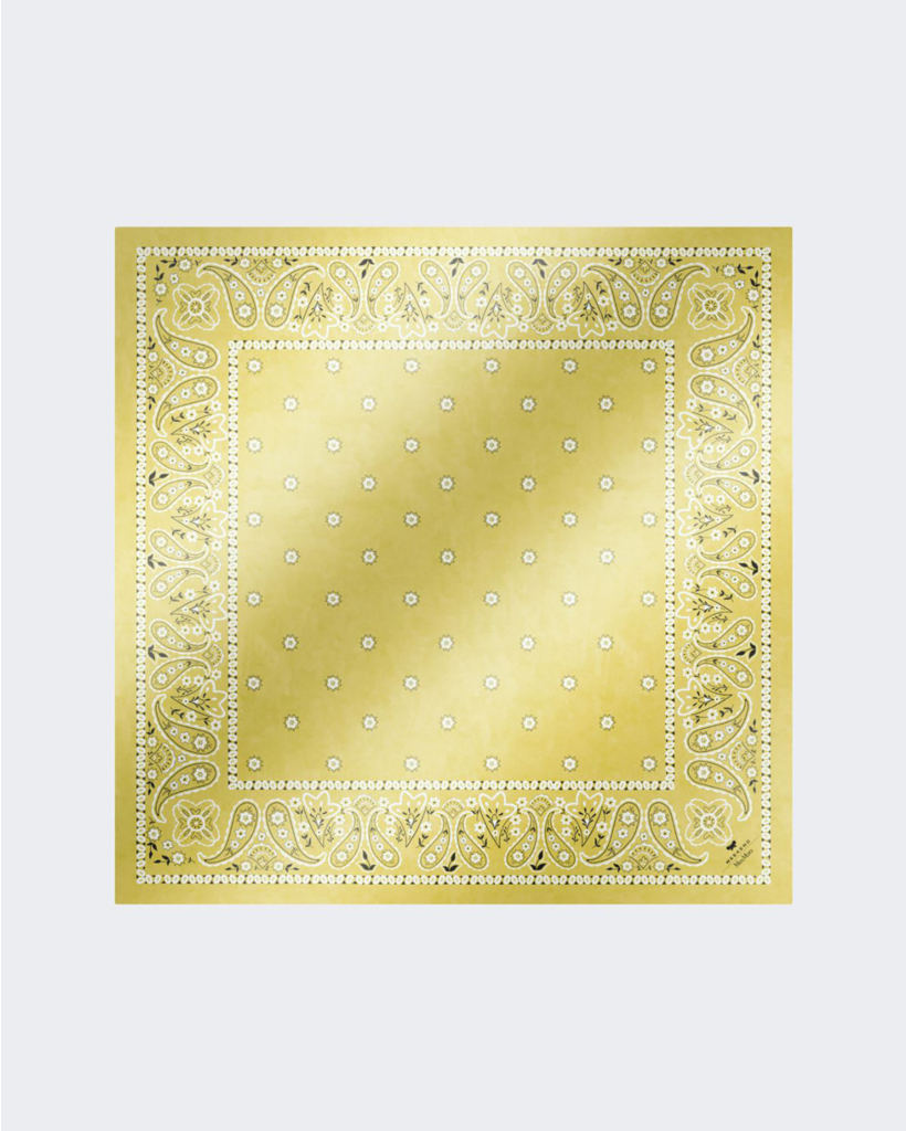 Pentola Yellow Square Scarf