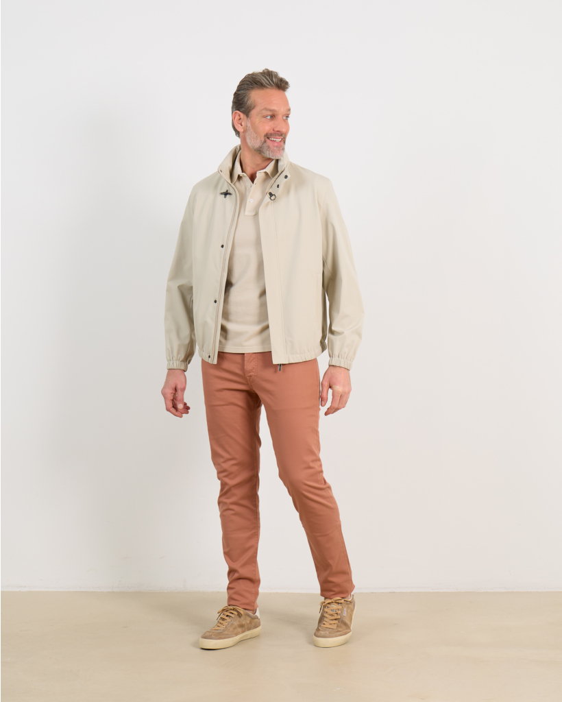 Nick Slim Trousers Terra