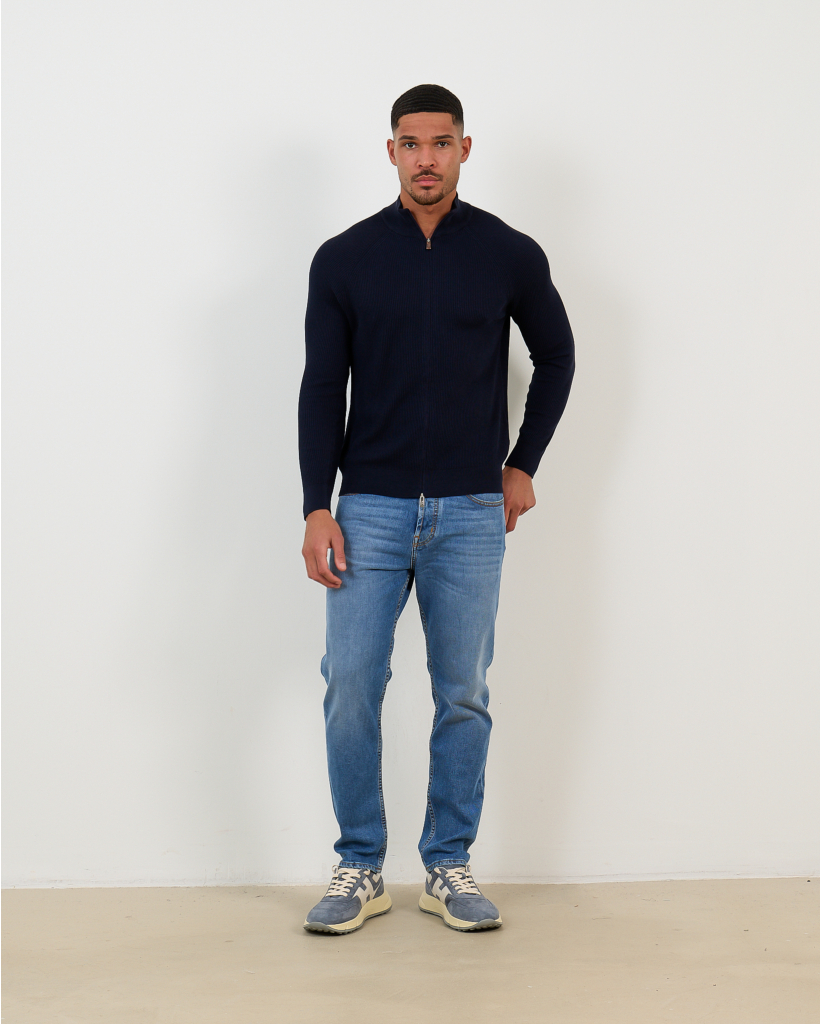 Paul Open Cardigan Navy