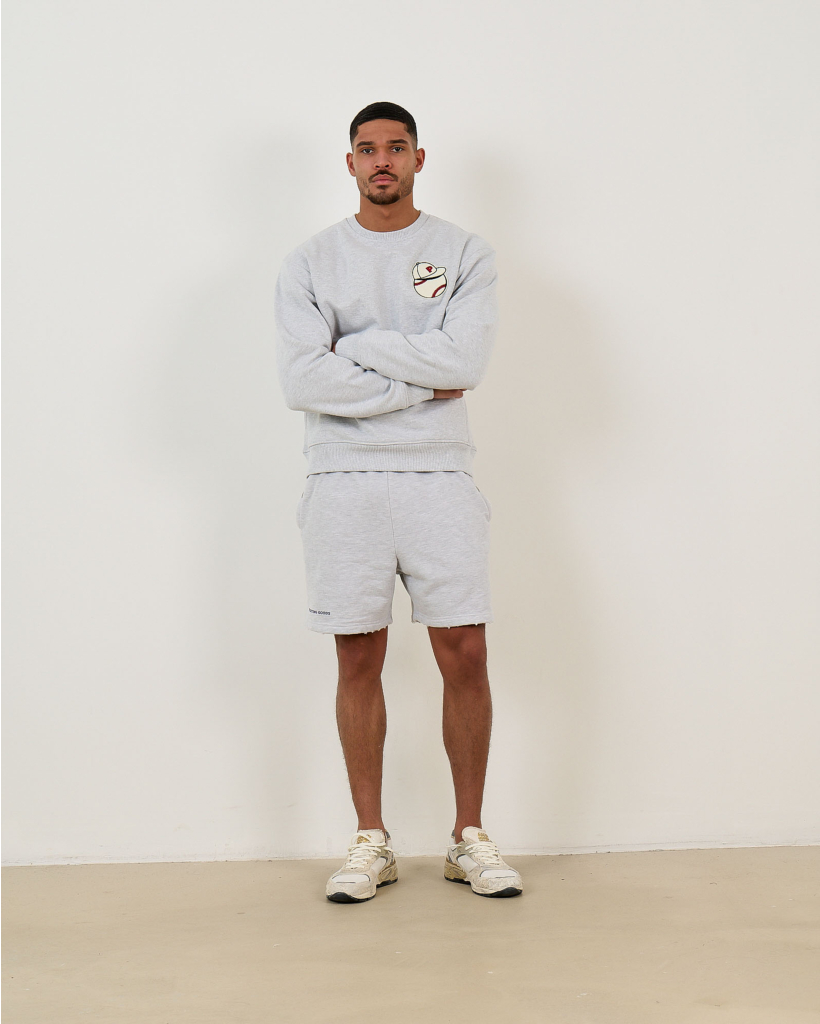 At Bat crewneck Grey