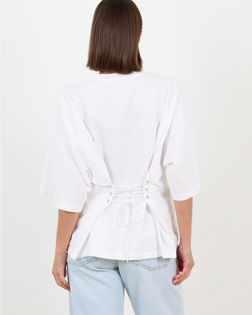 Ellery T-Shirt Back Detail White