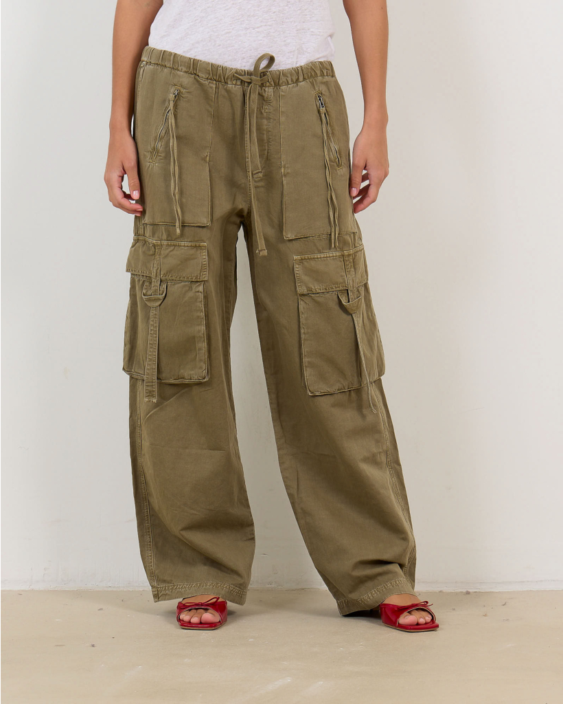 Andira Pull-On Cargo Trousers Bezal
