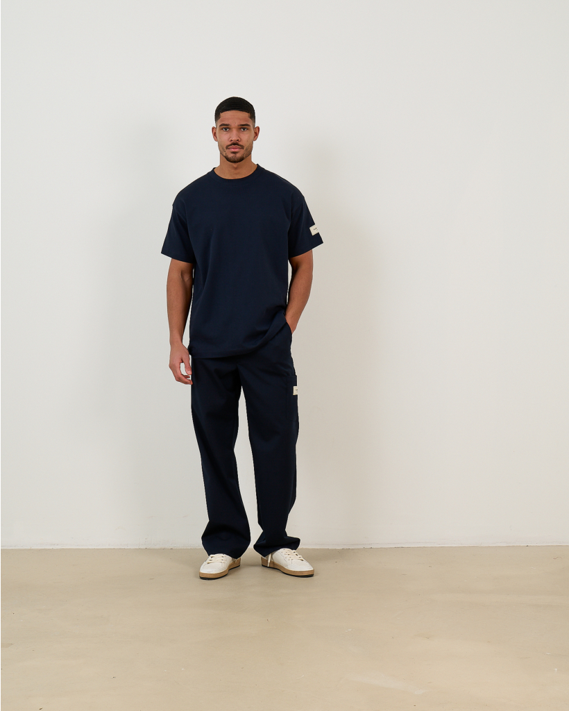 Atelier Tailored Navy Trousers