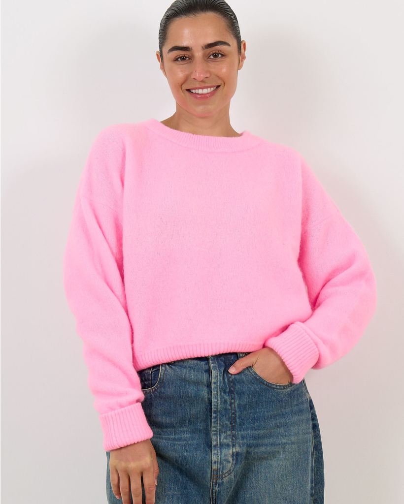 Vitow Alpaca Blend Sweater Pink