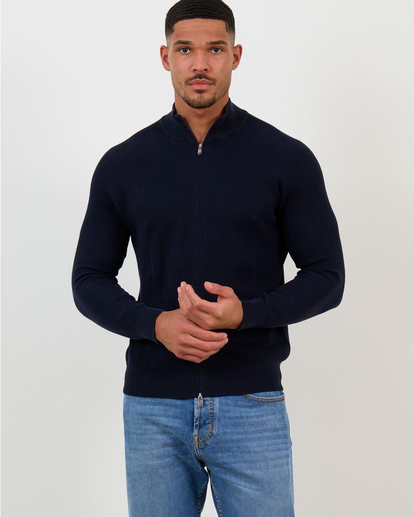Paul Open Cardigan Navy