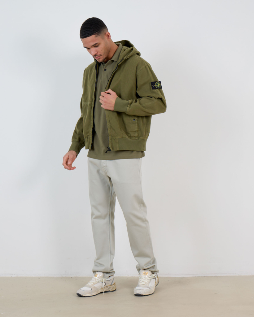 2200011 Short Sleeve Polo Military Green