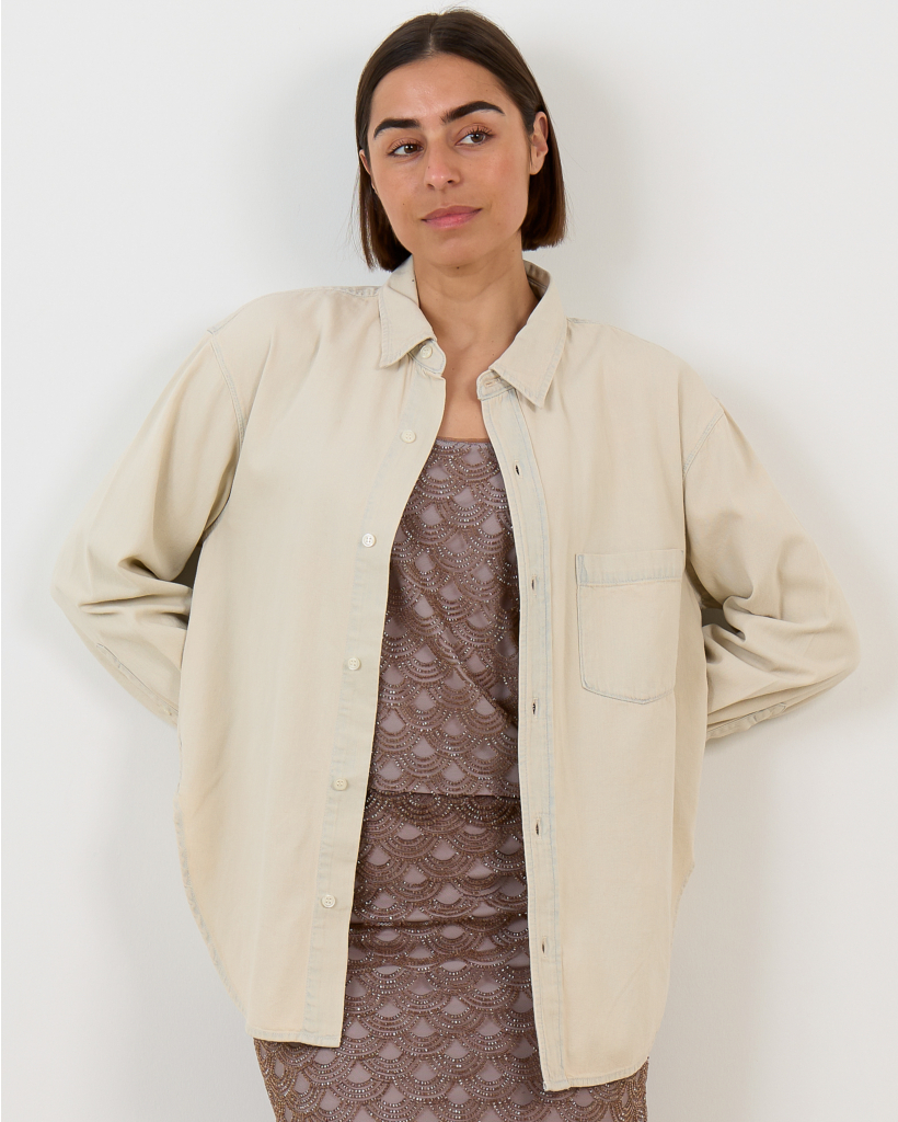 Carter Overshirt Off White