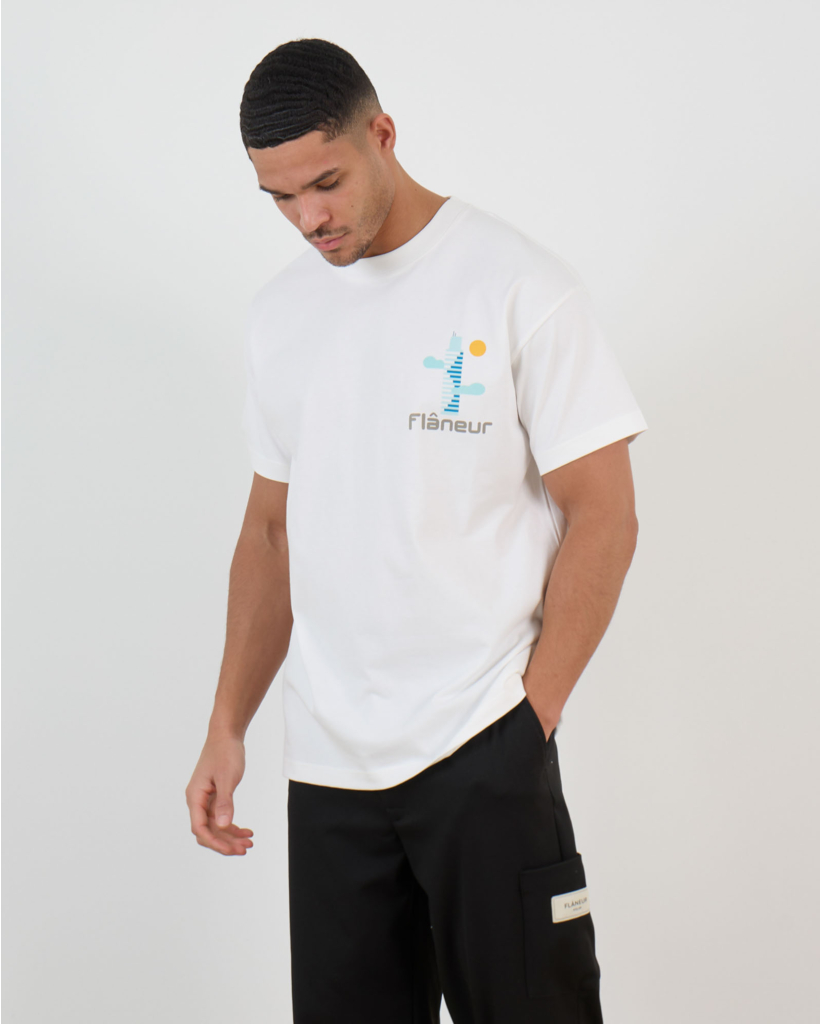 Festival Map White T-shirt