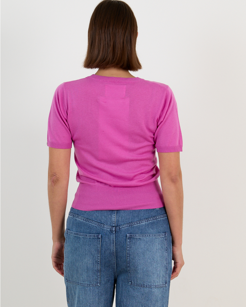 No. 416 Noor Cashmere and Wool Shirt Oleander