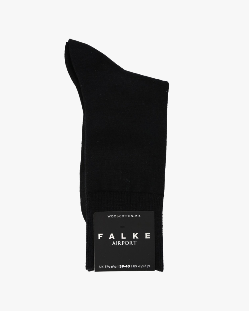 Black Airport Socks