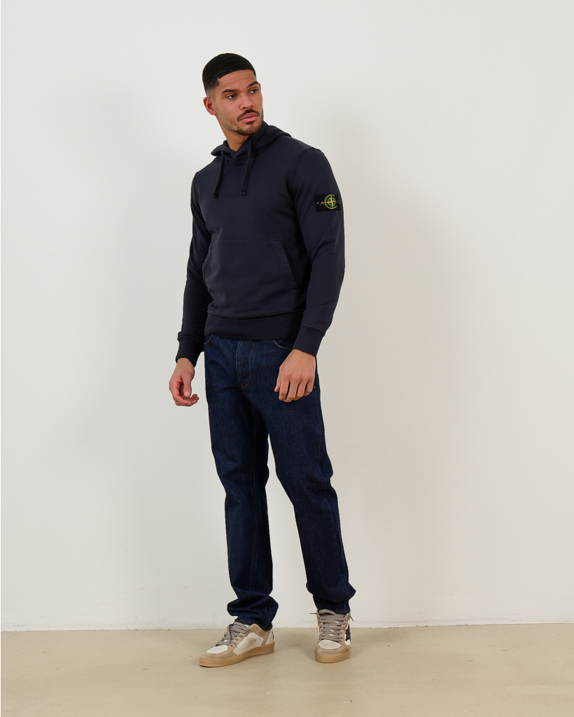 6100062 Fleece Hoodie Navy