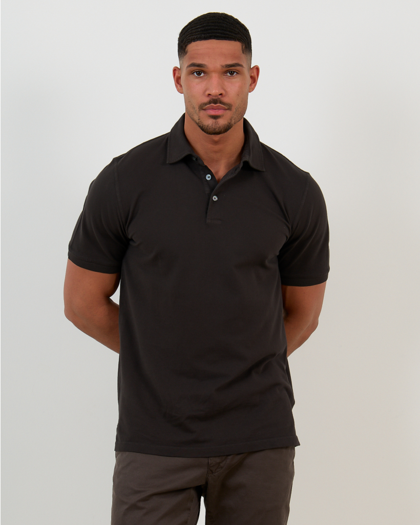 North Polo Short Sleeve Brown