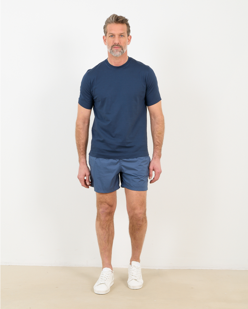 Madeire denim swim shorts