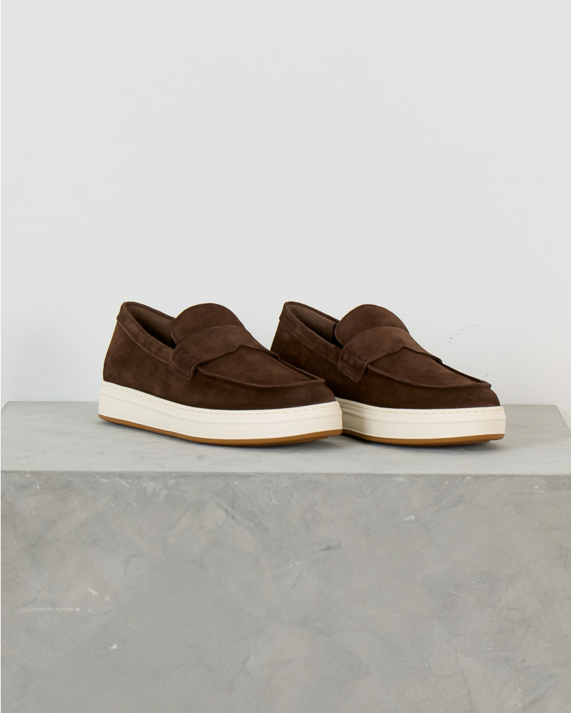 Dark Brown Low Slip-On Shoe
