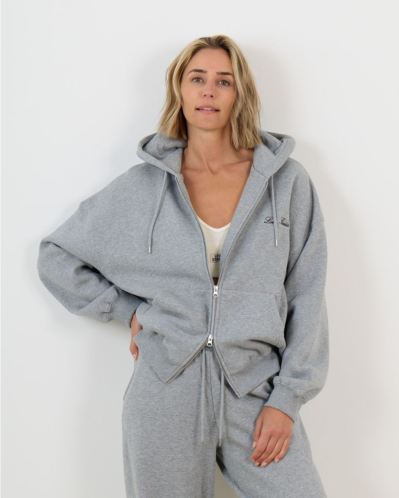 Maple Vest Grey With Hood