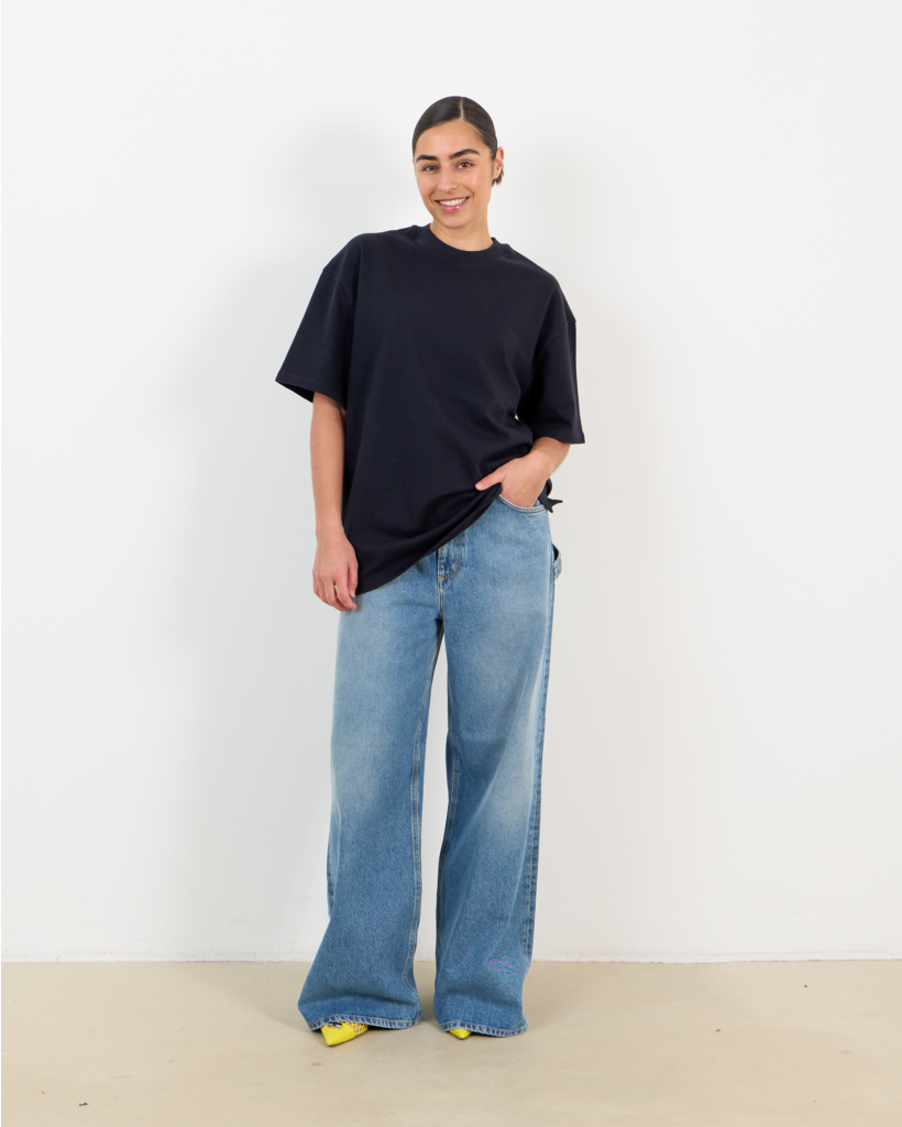 George Oversized T-shirt in Navy
