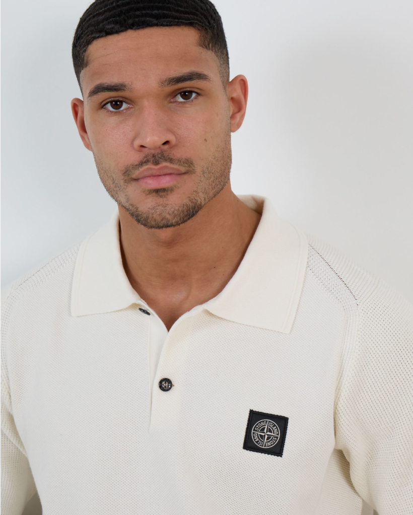 5100030 Polo Short Sleeve Ivory