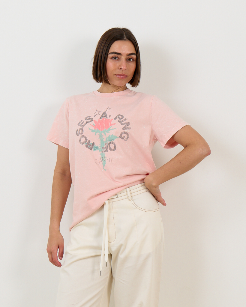 Safari T-Shirt with Rose Peachskin