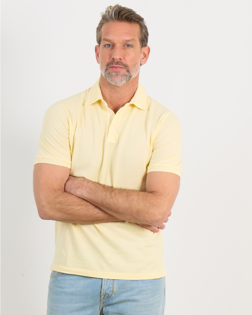 North light yellow polo