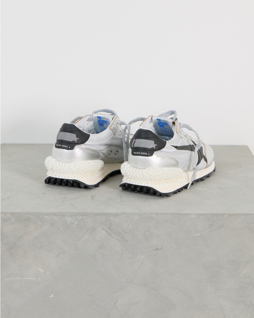 Running Marathon Sneaker Nylon Silver