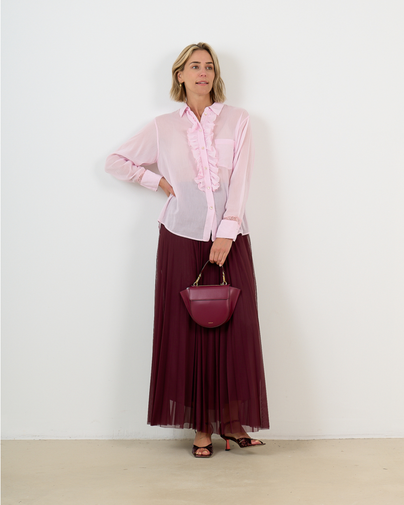 Charm Long-Sleeve Blouse